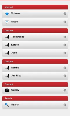 Martial Arts Free android App screenshot 3